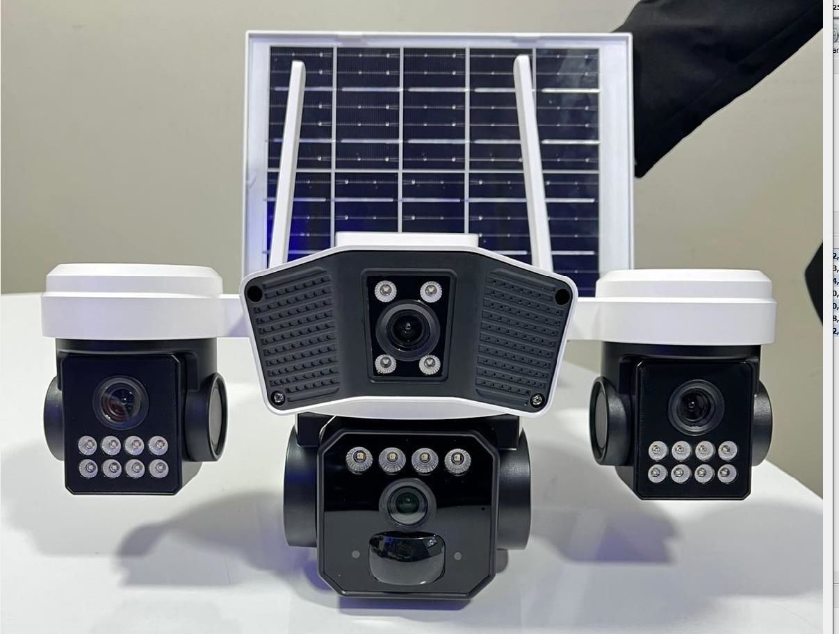O-KAM-9090 4G SİM KARTLI Solar 6MP PTZ Dual LENS IP KAMERA