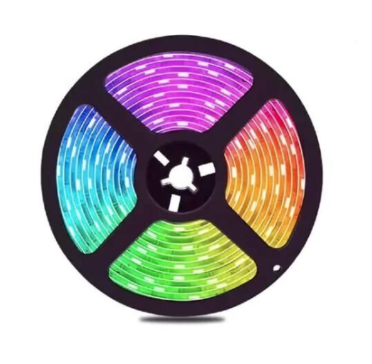PİXEL ŞERİT LED MAGİC MATRİX ADRESLENEBİLİR 5 VOLT DIŞ MEKAN12X3 RGB ( 5 METRE FİYATIDIR )