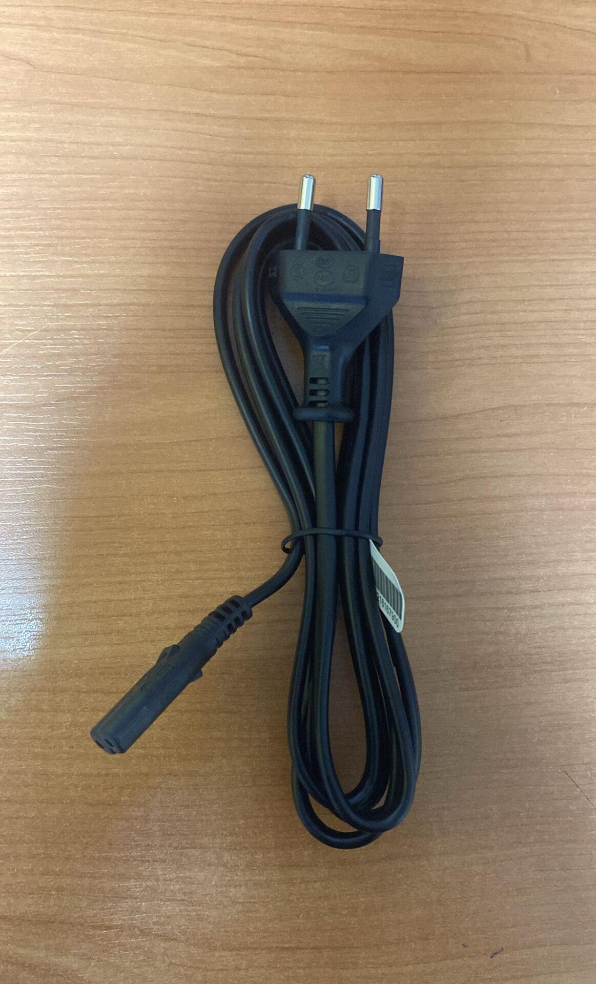 TEYP FİŞİ AC KORDON KALİTELİ ORİJİNAL 2X0.75 BAKIR KABLOLU ÇİFT OLUKLU