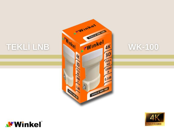 WİNKEL WK-100 TEKLİ BAĞIMSIZ LNB