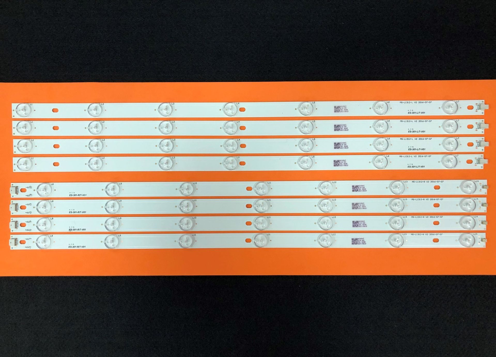 LCD LED 2103 TAKIM-8 Lİ-AX055LDUC-SN55CRE88-STL0976T 0976T SN55L8400-ES-301-WİNKEL