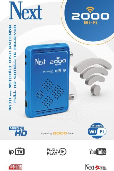 NEXT YE-2000 WIFI FULL HD IP TV UYDU ALICISI