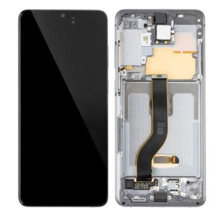 TELEFON EKRANI SAMSUNG S20 PLUS ÇITALI SERVİS ORJİNALİ