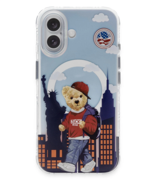 ZuckBear iPhone 16 Darnell Frosted Laser Magsafe Kapak