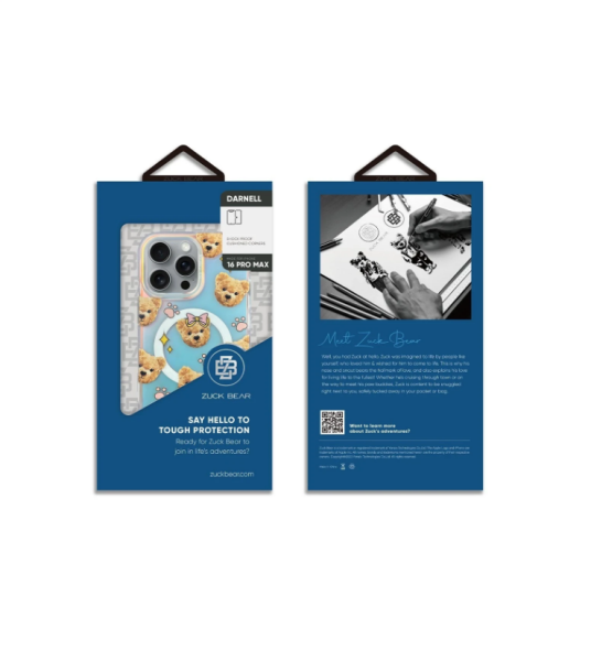 ZuckBear iPhone 16 Darnell Frosted Laser Magsafe Kapak