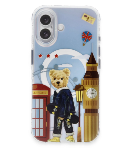 ZuckBear iPhone 16 Darnell Frosted Laser Magsafe Kapak