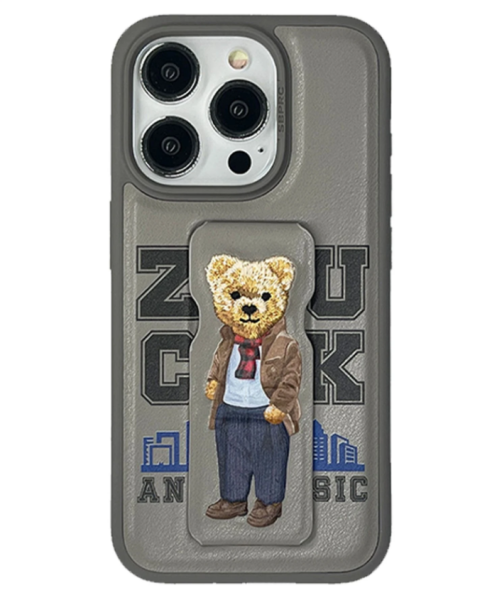 ZuckBear iPhone 15 Pro Max Claude Standlı Kapak