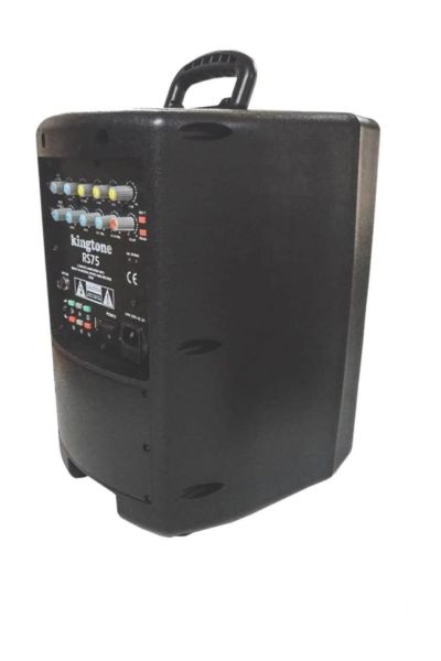ATAK RS 75 BT+USB-8 INÇ 75 WATT-2 ADET UHF EL TELSİZ MİKROFONLU ŞARJLI ANFİ