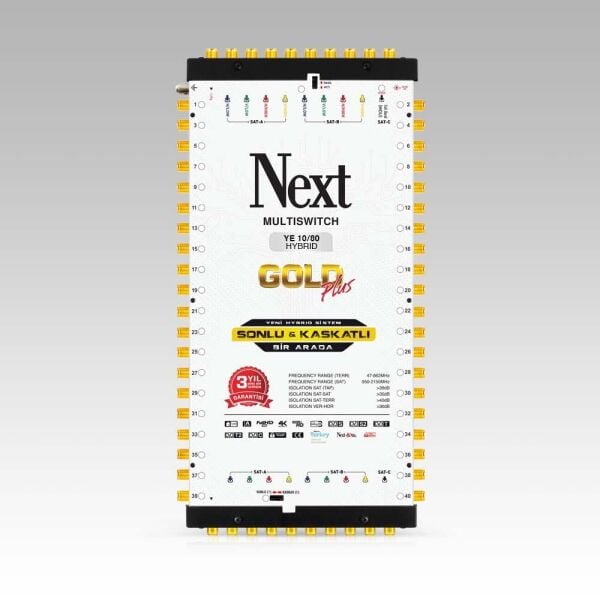 NEXT YE-10/80 HYBRID SONLU/KASKATLI SANTRAL(ADAPTÖR DAHİL)