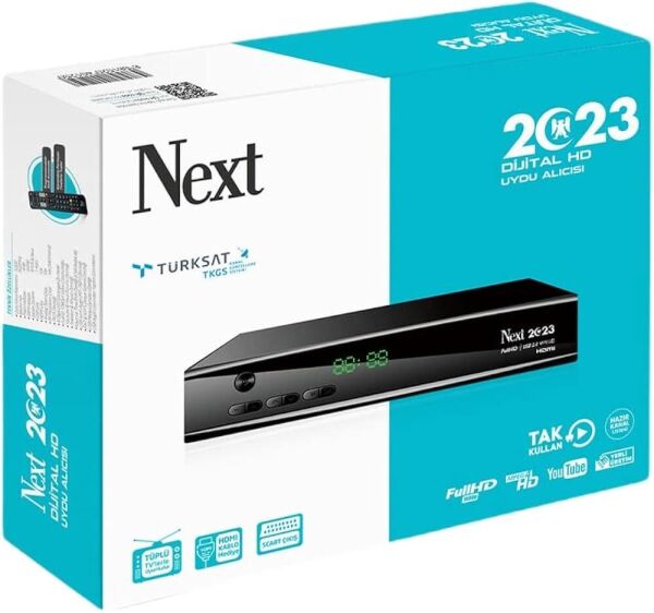NEXT YE-2023 SCARTLI KASALI FULL HD UYDU ALICISI