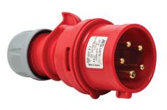 METE ENERJİ 5x16A IP44 DÜZ FİŞ (VİDALİ BAĞ)