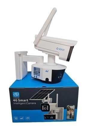 O-KAM-3920 4G SİM KARTLI Solar 6MP PTZ 2Lens 3 Görüntü IP Kamera