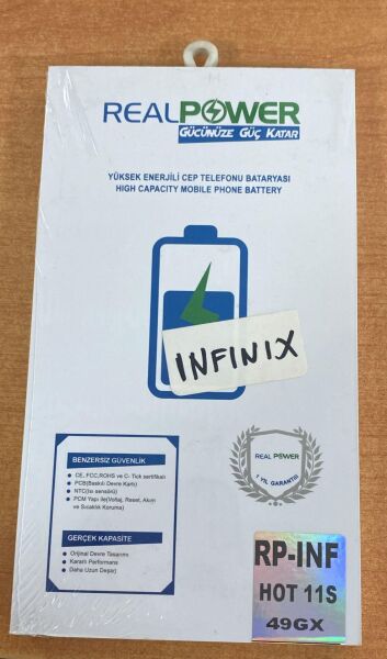 CEP TEL BATARYA İNFİNİX HOT 11S 49GX REALPOWER