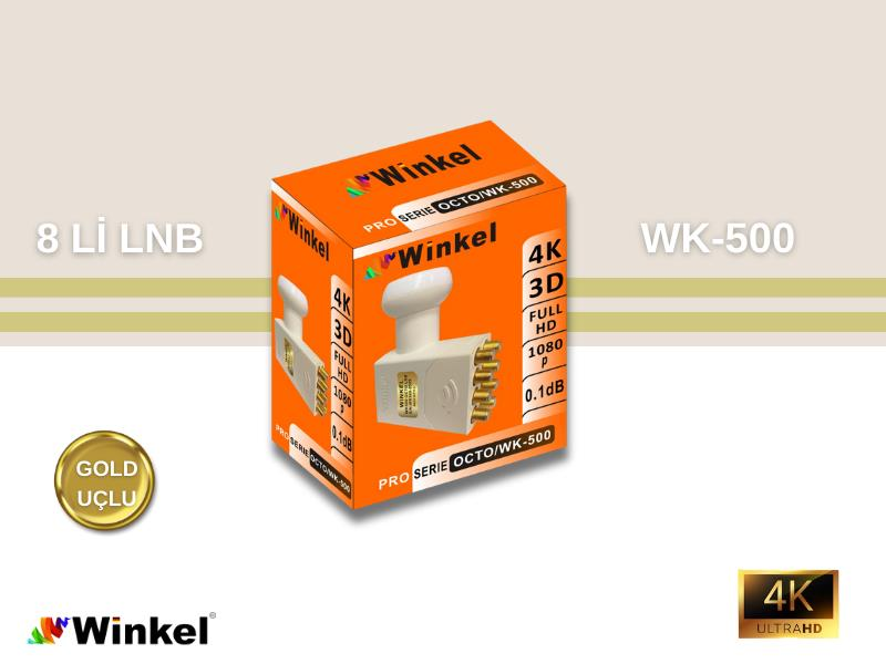 WİNKEL WK-500 SEKİZLİ BAĞIMSIZ LNB