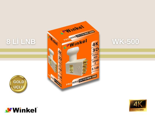 WİNKEL WK-500 SEKİZLİ BAĞIMSIZ LNB