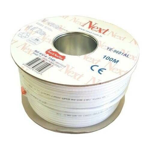 NEXT YE-9601AL RG 6-U4 TV KABLOSU  96 TEL 1 MT FİYATI