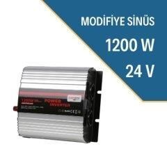 İNVERTER 1200 WATT 24 VOLT MODİFİYE SİNÜS-CARSPA