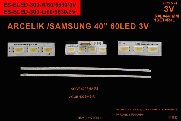 LCD LED-2323-2 Lİ-TAKIM-A40LB8467 A40LB6323 A40LW8467 A40LW7336-ELED-300-WİNKEL