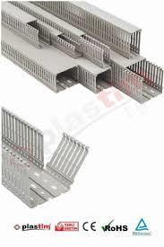 PLASTİM PVC DELİKLİ KANAL 25X60mm RAL7030 GRİ