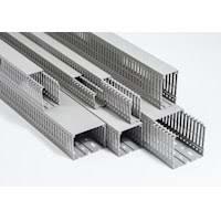 PLASTİM PVC DELİKLİ KANAL 40x40mm RAL7030 GRİ