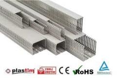 PLASTİM PVC DELİKLİ KANAL 60x60mm RAL7030 GRİ