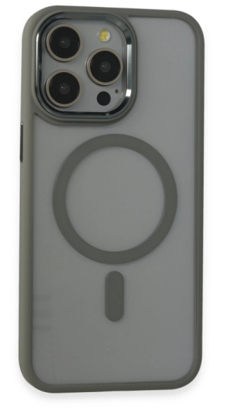 Newface iPhone 15 Pro Max Kılıf Room Magneticsafe Silikon
