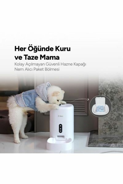 ttec 2EHB02 Foodi Otomatik Wi-Fi Akıllı Kedi/Köpek
