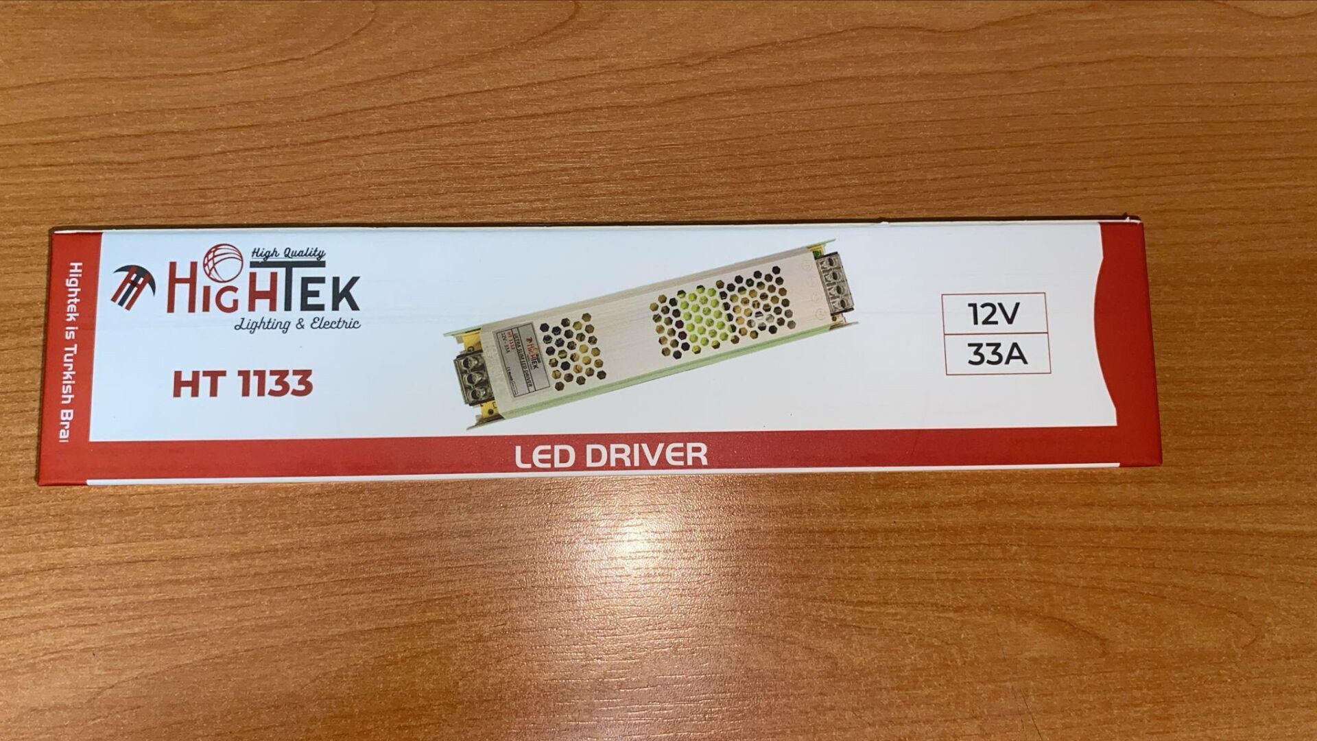 12 VOLT 33 AMPER  METAL SLIM  KASA  ADAPTÖR HİGHTEK HT 1133