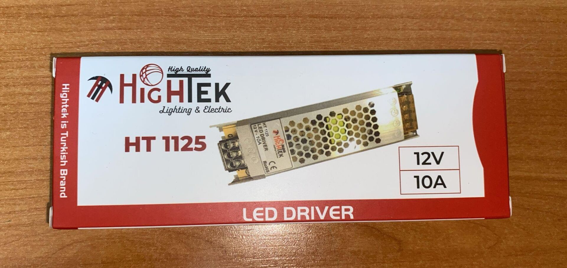 12 VOLT 10 AMPER  METAL SLIM  KASA  ADAPTÖR HİGHTEK HT 1125