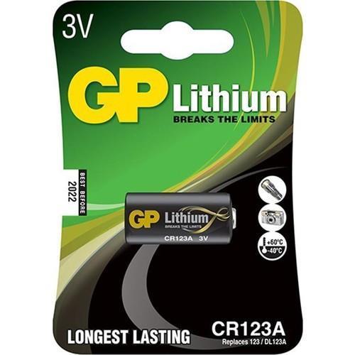 GP CR 123A PİL 1 ADET FİYATIDIR