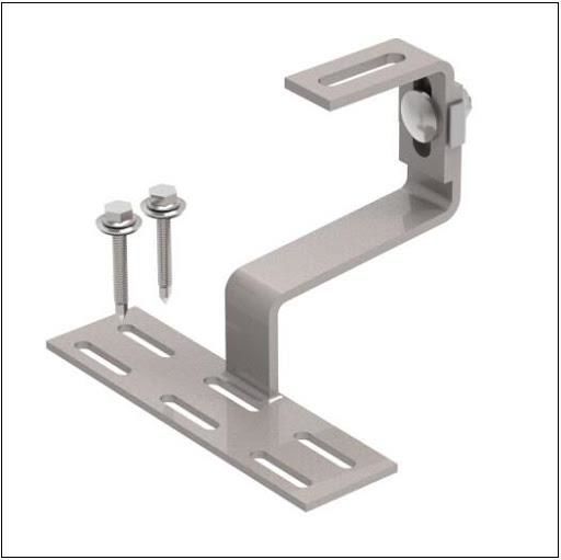 GÜNEŞ PANELİ KİREMİT ÇATI PROFİLİ-40x40MM 210 CM DİKEY
