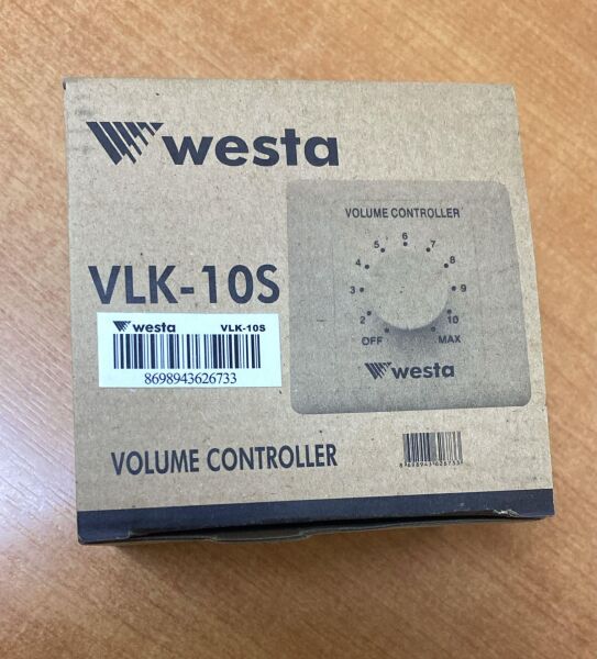 WESTA VLK-10S TRAFOLU VOLUME CONTROLLER SES KONTROL ÜNİTESİ DİMMER