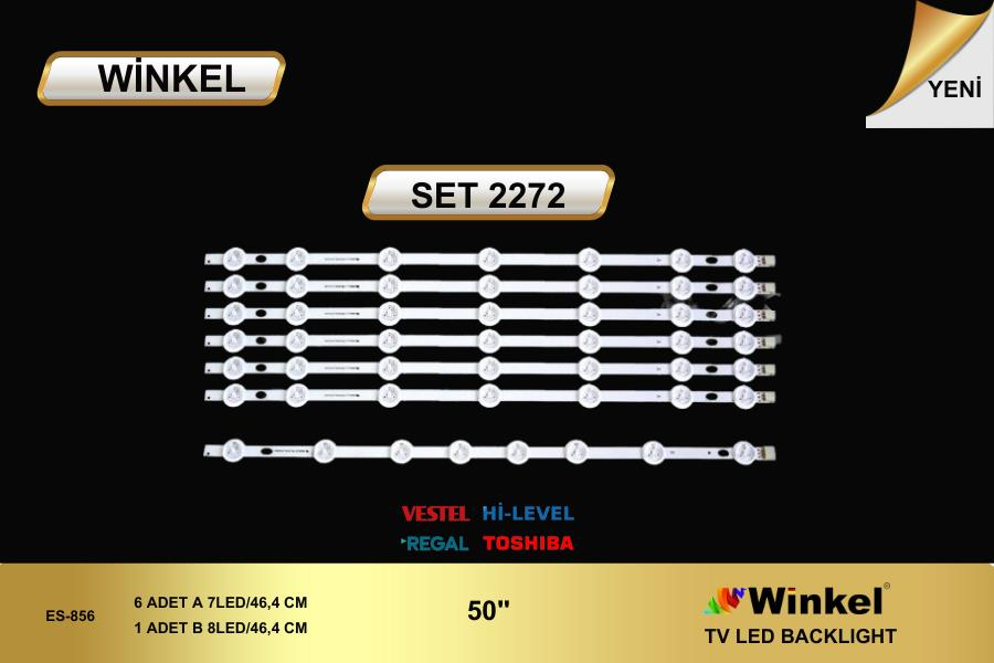 LCD LED-2272 TAKIM 7 Lİ-50NX600- 50L300D-VES500UNDL--50DL273-WİNKEL