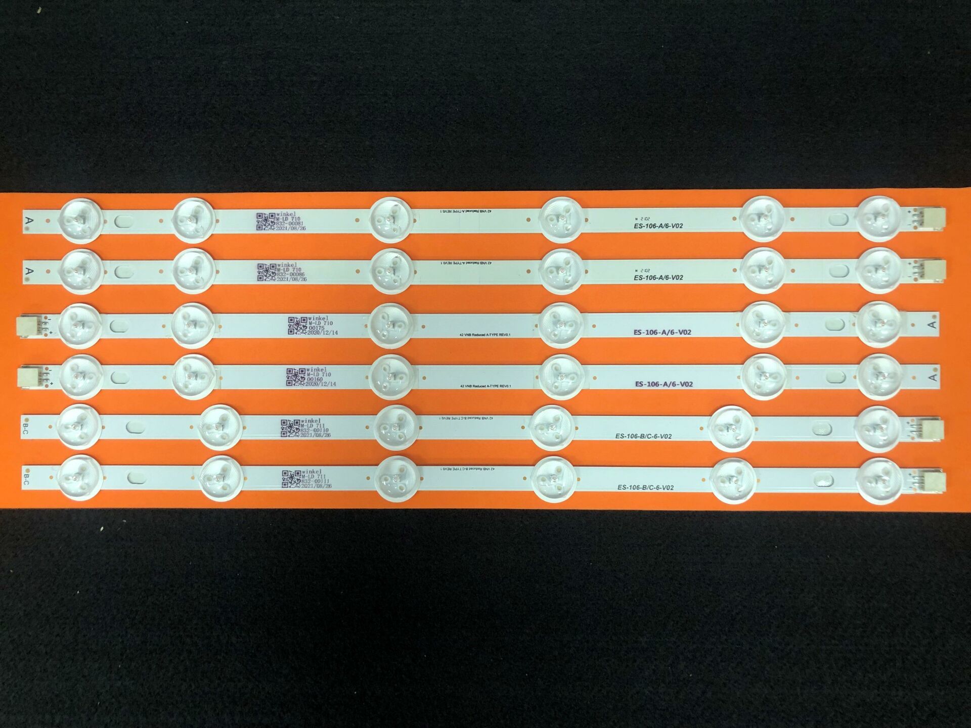 LCD LED-2047- TAKIM 6 LI-42FA8000-42NX600-42FX610F-42SD6100-42R6010F-ES-106-WİNKEL