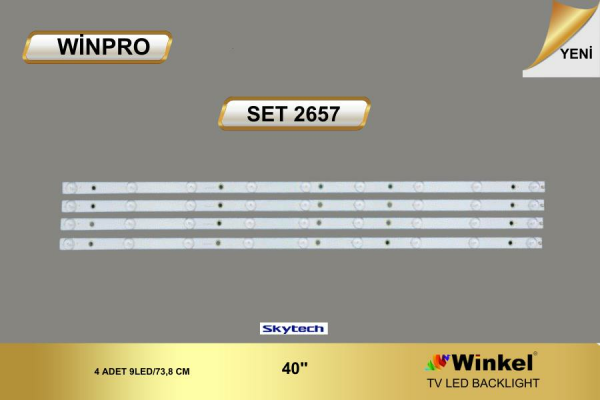 LCD LED-2657 TAKIM 4 LÜ-ST-4040YK,MS-L1297 V3 2017-01-03,YS-L E469119 94V-V0,-WİNKEL