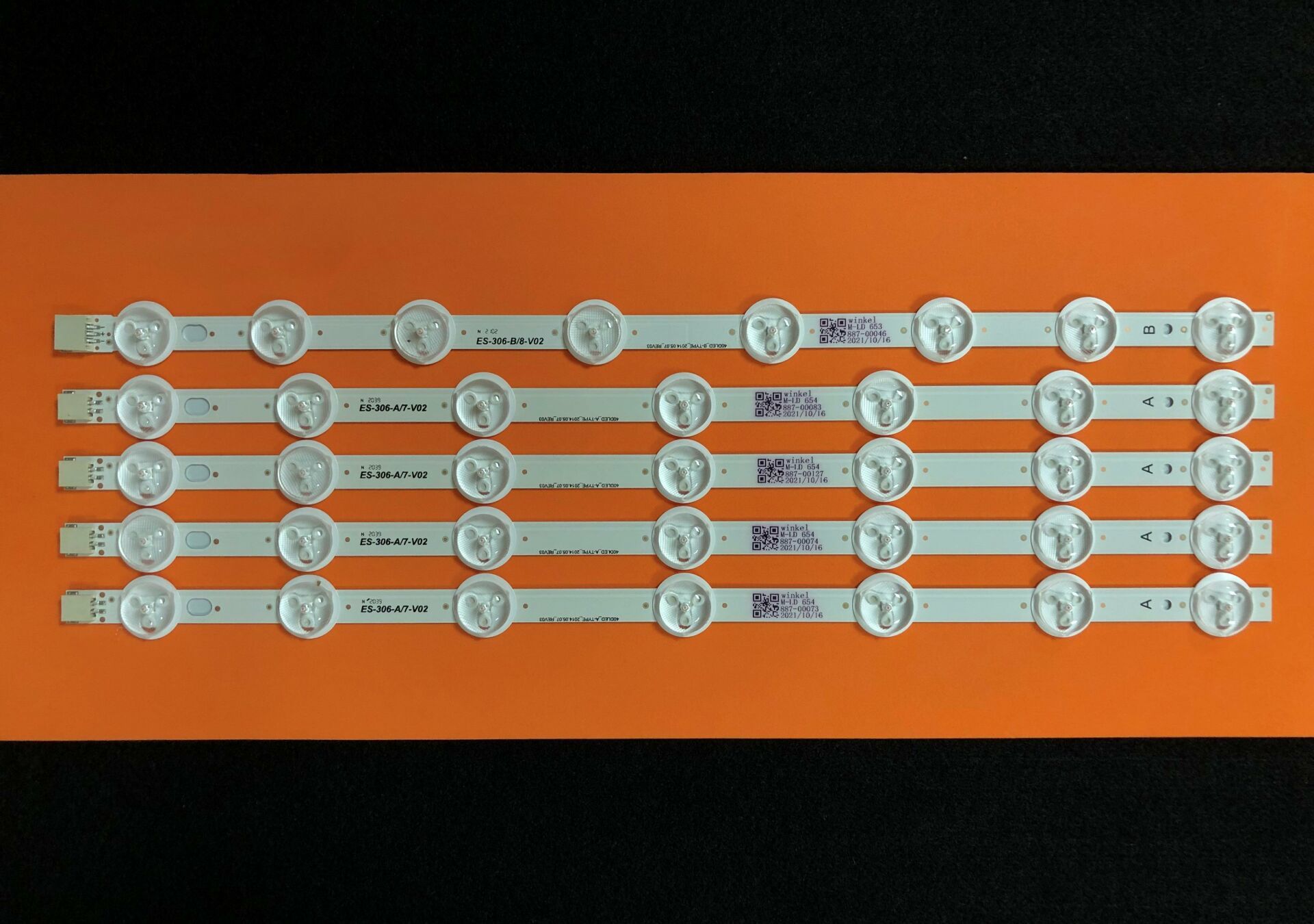 LCD LED 2043 TAKIM 5 Lİ-40FA5050 40SD6100 40R4012F 40NX600(35,5 CM)C132-141-E306 WİNKEL
