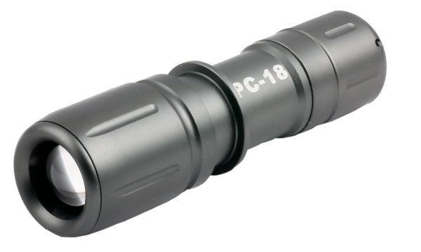 POLICE PC-18 PİLLİ EL FENERİ (CREE Led + zoom)