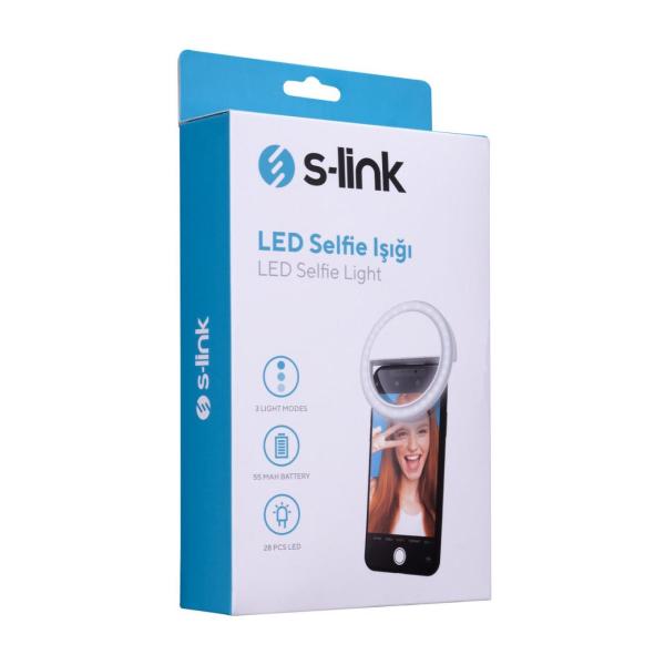 S-LİNK SL-SF300 ŞARJLI MANDALLI LED SELFİE IŞIĞI