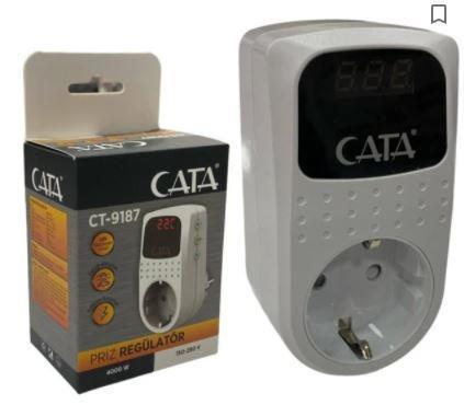 CATA CT-9187 AKIM KORUMALI PRİZ EKRANLI