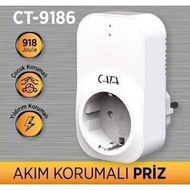 CATA CT-9186 AKIM KORUMALI PRİZ