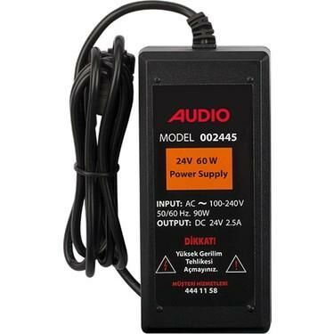 AUDİO 24 VOLT 2.5 AMPER ADAPTÖR