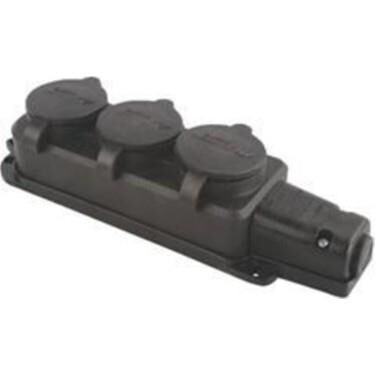 KAUÇUK PRİZ SANAYİ TİPİ 3 LÜ MONOFAZE MUTLUSAN-MUT-29-3