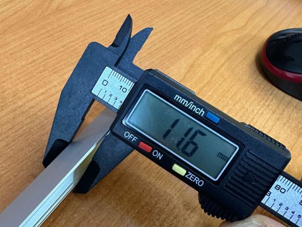 BAR LED KANALI ALİMİNYUM KÖŞE TİP 2 METRE