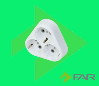 FAR 3 LÜ SIVA ALTI PRİZ