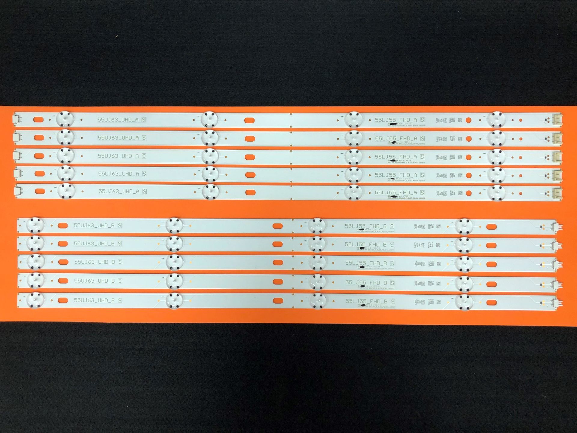 LCD LED-2016-2079-TAKIM 10 LU-55UJ630- NC550DGG--ES-1026-WİNKEL