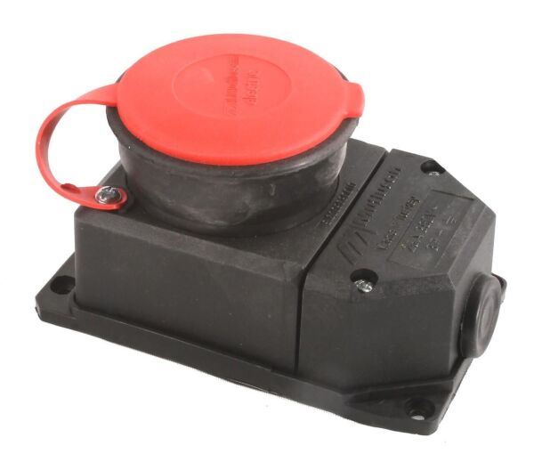 KAUÇUK PRİZ SANAYİ TİPİ TEKLİ TRİFAZE MUTLUSAN