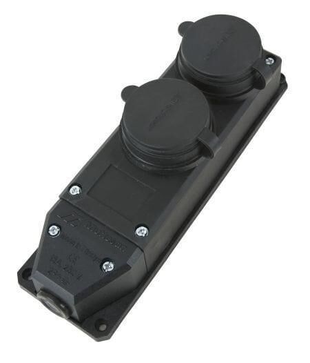 KAUÇUK PRİZ SANAYİ TİPİ 2 Lİ MONOFAZE MUTLUSAN-MUT-29-2