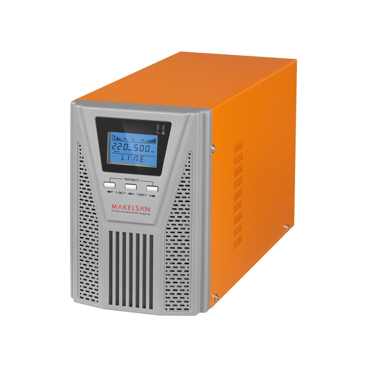 MAKELSAN P.Pack SE 1 KVA (2x 7AH) 4-8 dk ONLINE