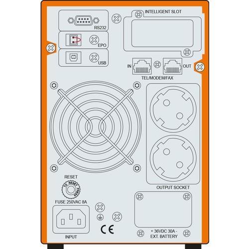 MAKELSAN P.Pack SE 1 KVA (2x 7AH) 4-8 dk ONLINE