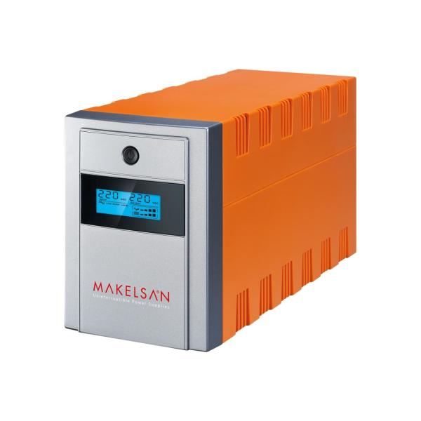 MAKELSAN LION+ 2000 VA LCD/USB (2x 9AH) 4-8dk